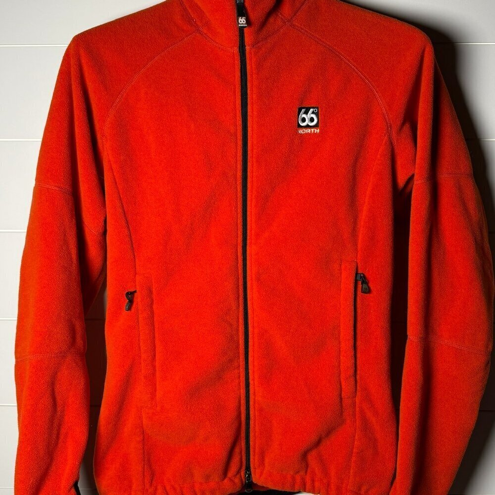 66 North Women’s Tindur Jacket Size Large, Orange